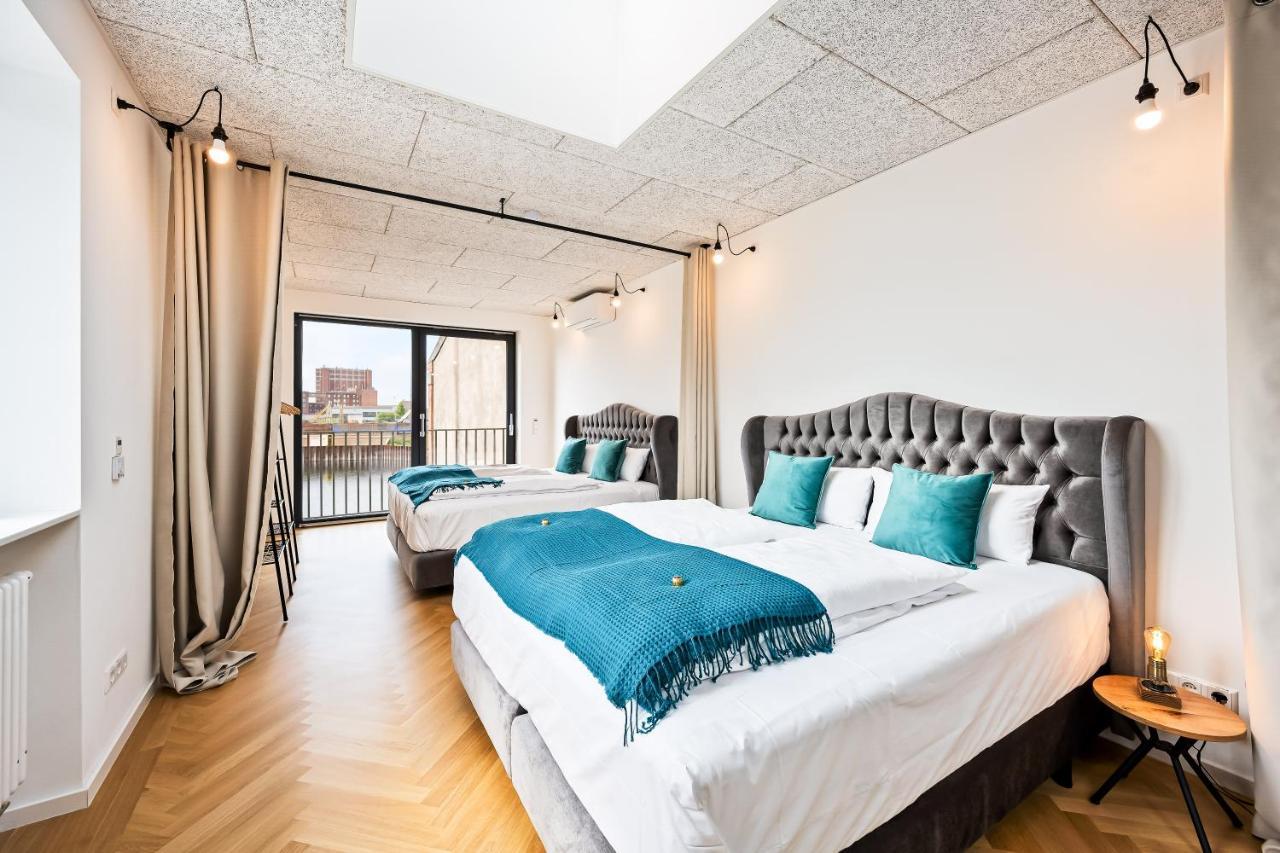 Lit Living - Luxus Loft - Box Spring - Air Con - Bbq - Panorama Daire MHG Dış mekan fotoğraf